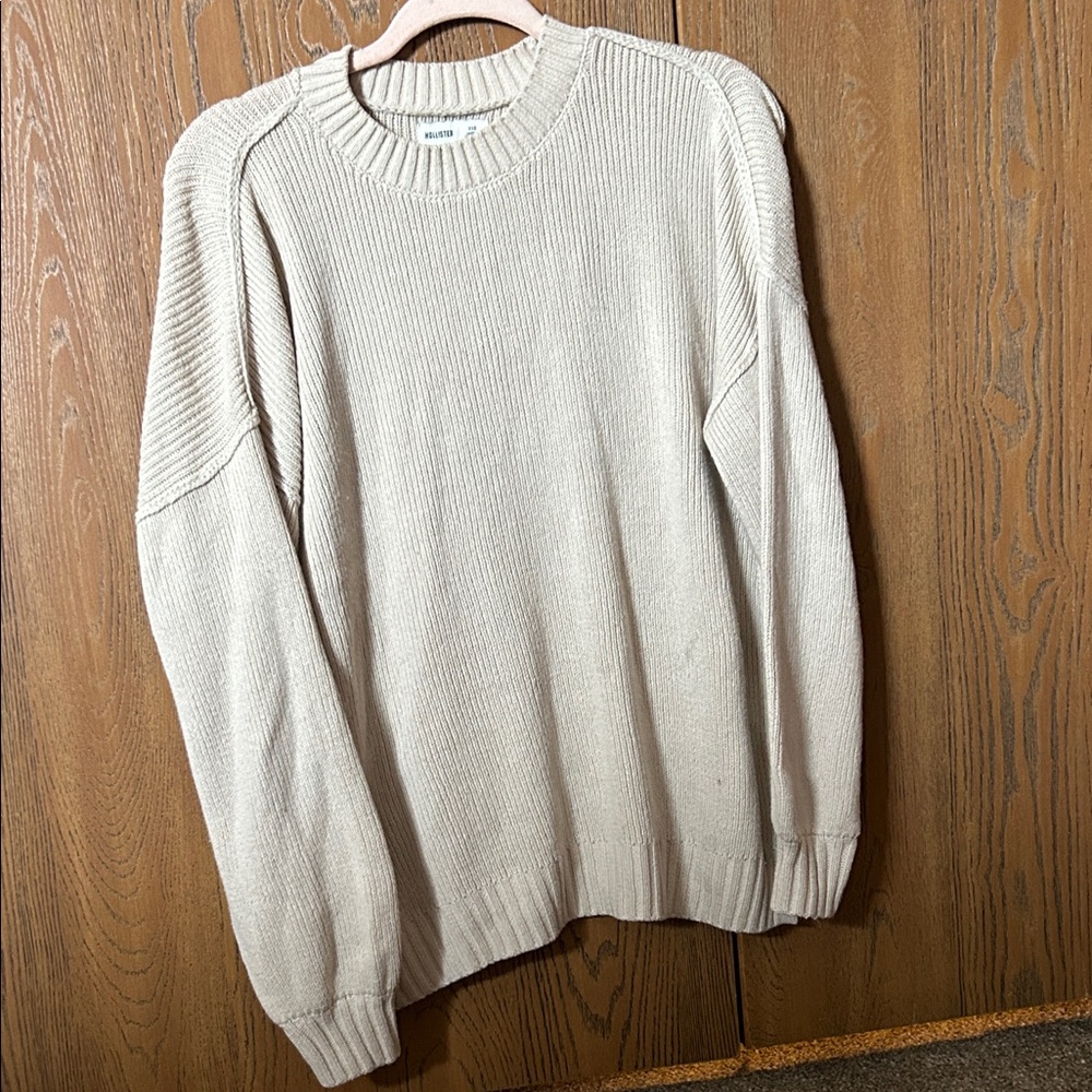 Women’s oversized  Cream Sweater